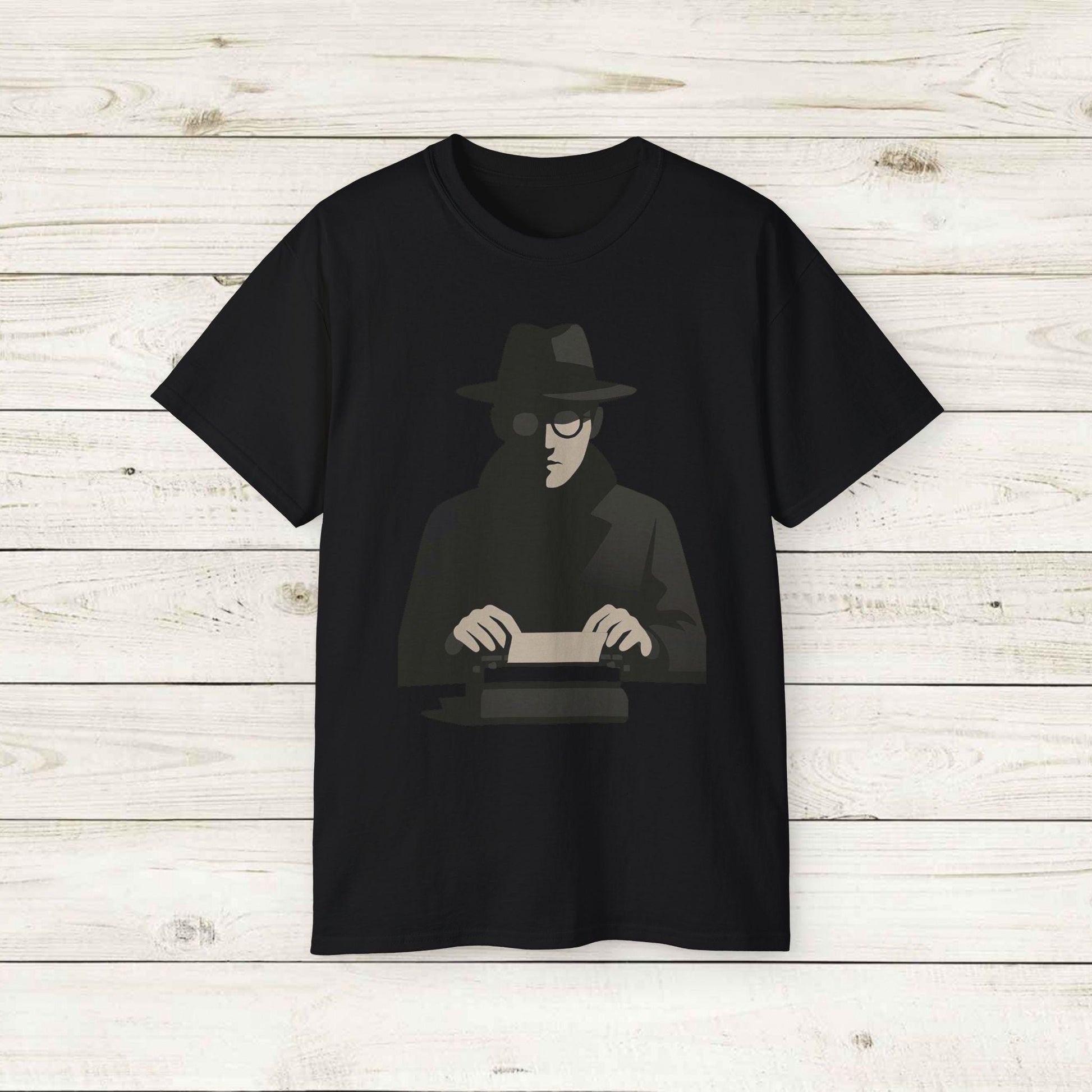 Mystery Writer Graphic Tee - Perfect for Book Lovers, Writers, Literary Gifts, Unisex Cotton Shirt, Creative Apparel