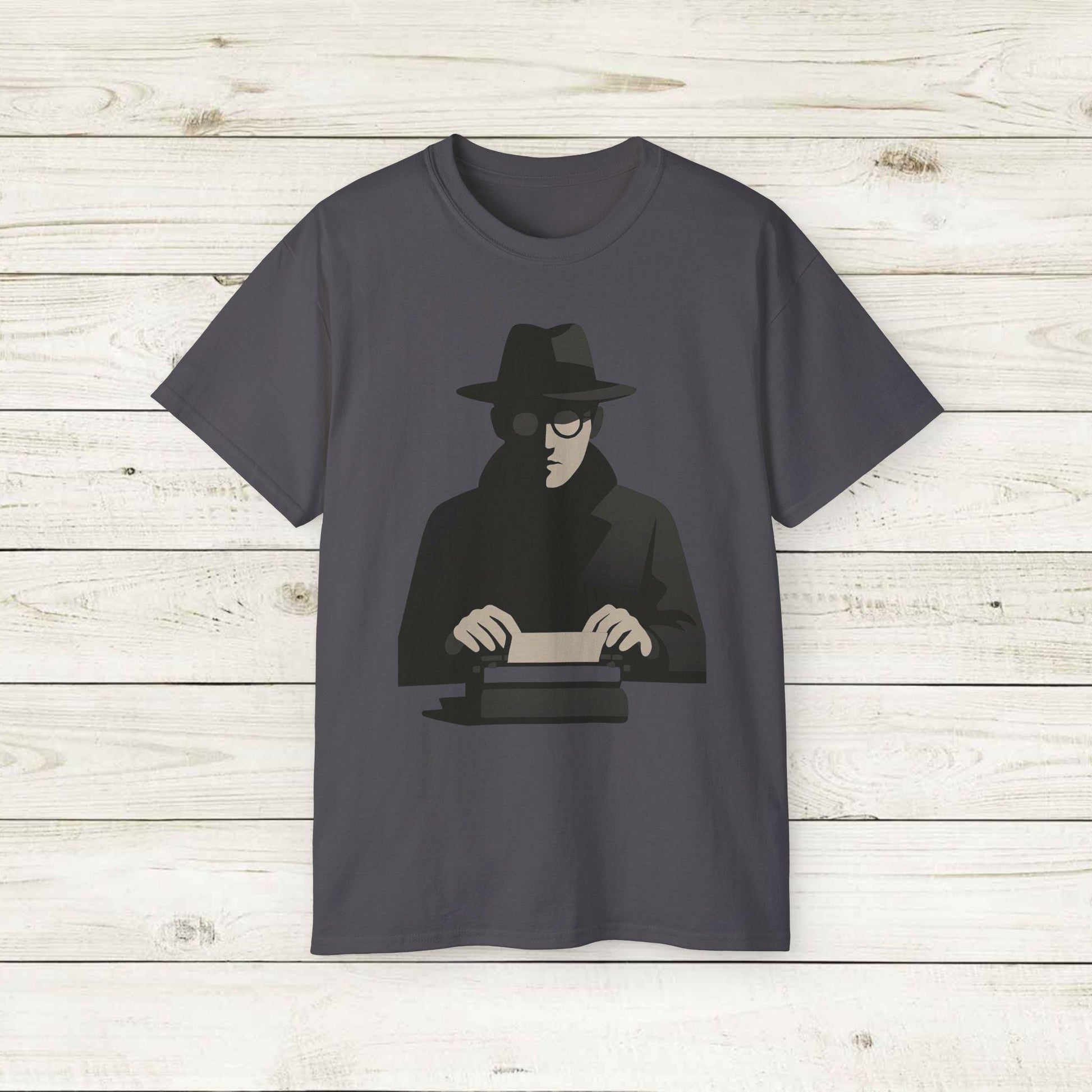 Mystery Writer Graphic Tee - Perfect for Book Lovers, Writers, Literary Gifts, Unisex Cotton Shirt, Creative Apparel