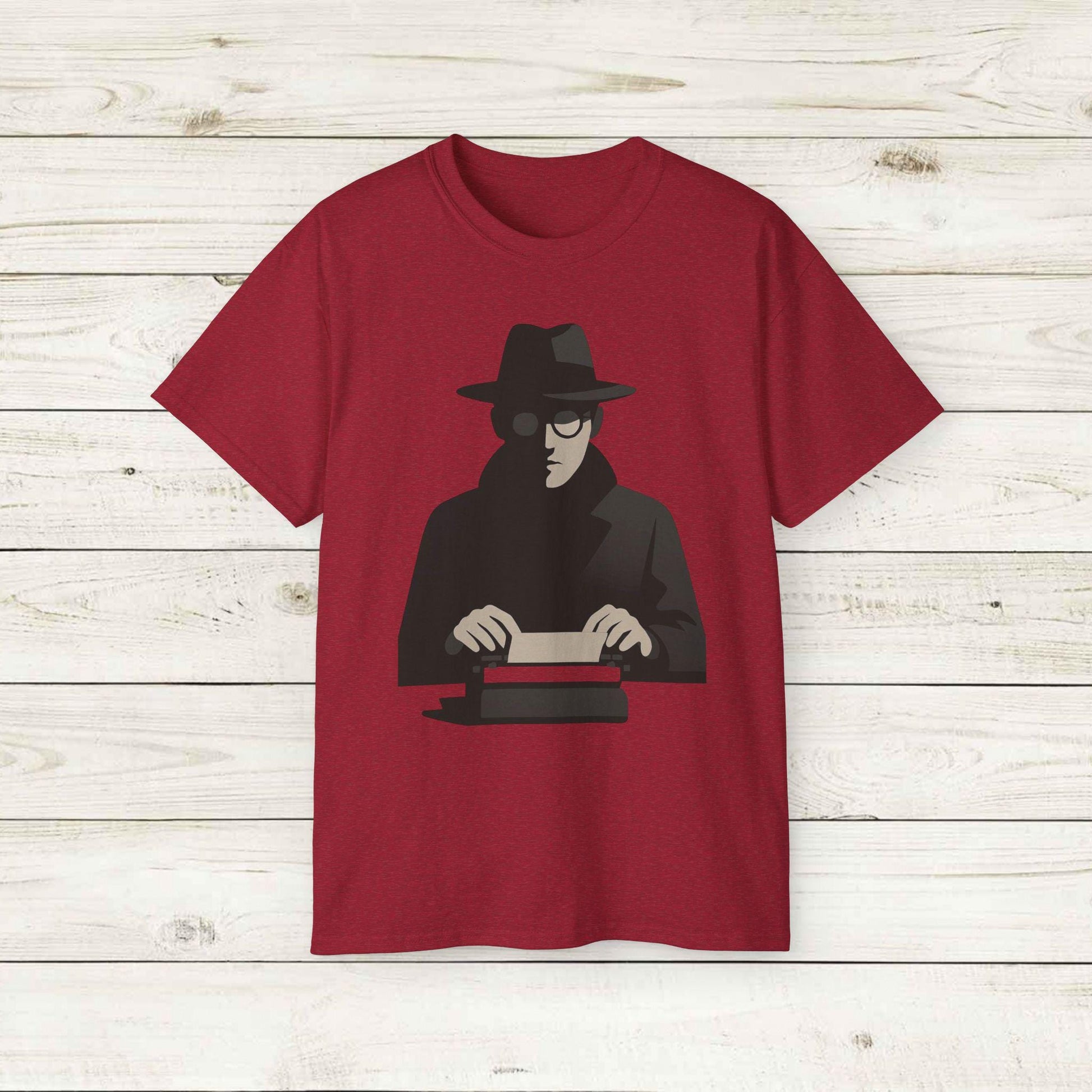 Mystery Writer Graphic Tee - Perfect for Book Lovers, Writers, Literary Gifts, Unisex Cotton Shirt, Creative Apparel