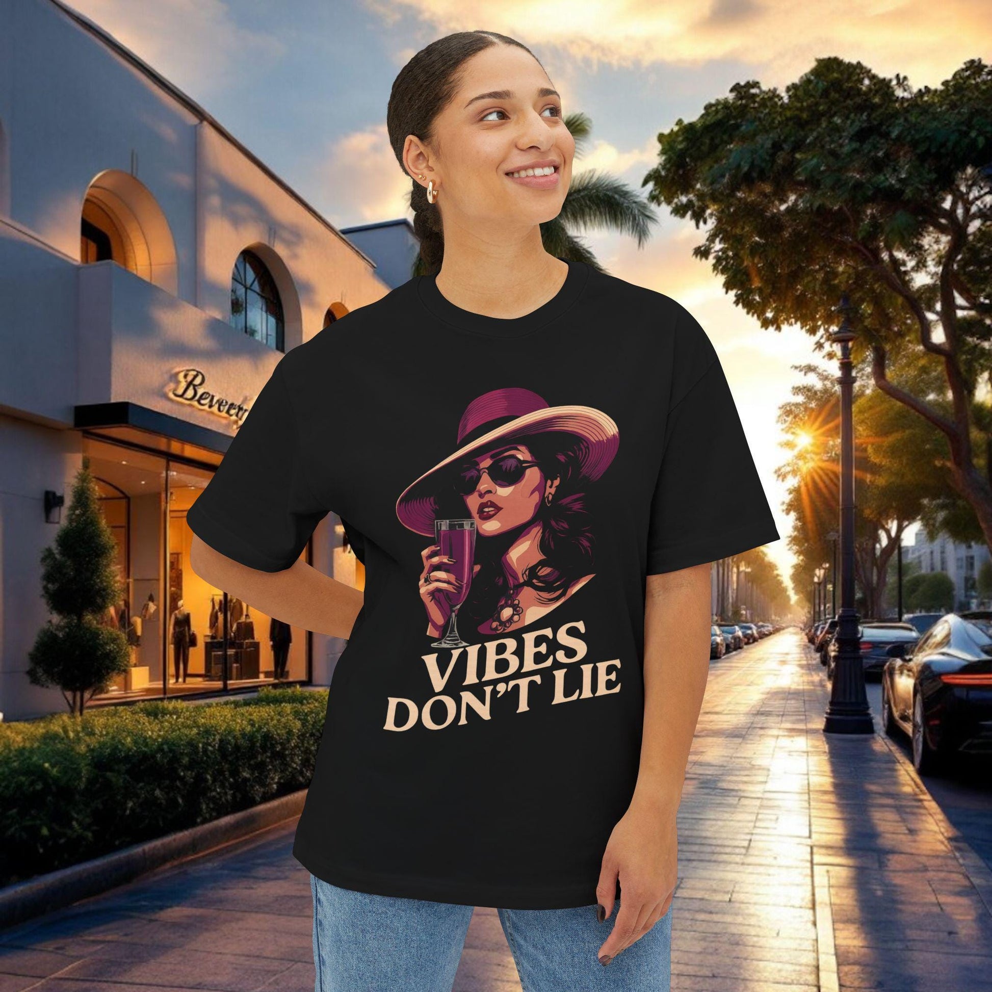 Trendy Graphic Tee, Vibes Don't Lie Shirt, Casual Unisex T-Shirt, Streetwear Style, Gift for Music Lovers