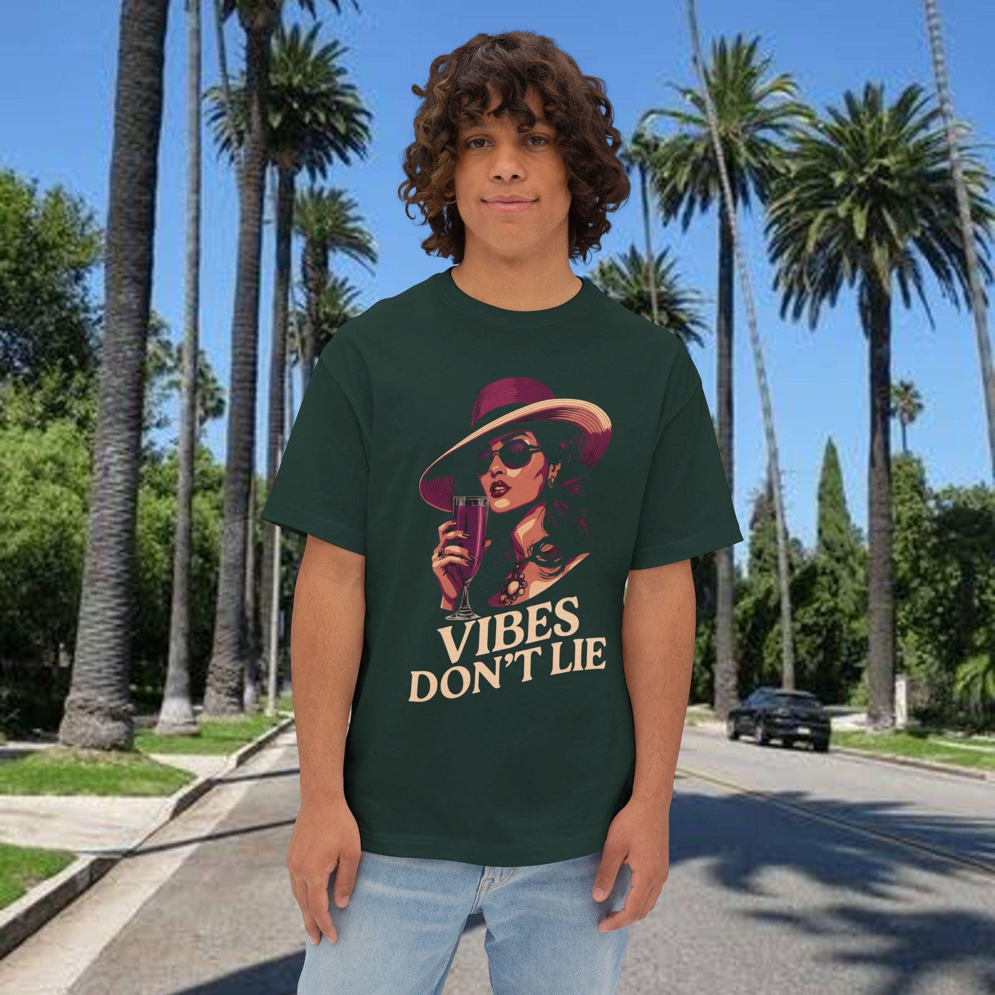 Trendy Graphic Tee, Vibes Don't Lie Shirt, Casual Unisex T-Shirt, Streetwear Style, Gift for Music Lovers