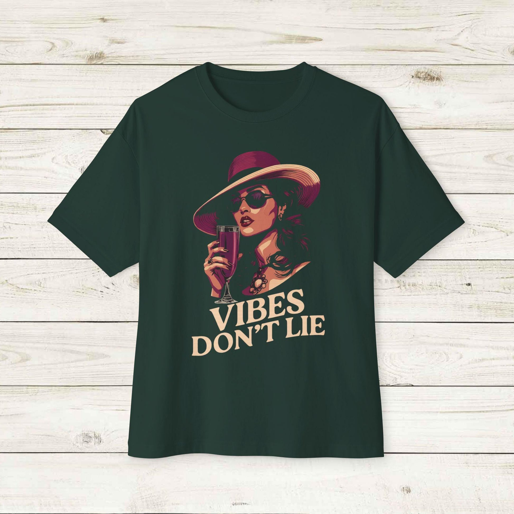 Trendy Graphic Tee, Vibes Don't Lie Shirt, Casual Unisex T-Shirt, Streetwear Style, Gift for Music Lovers