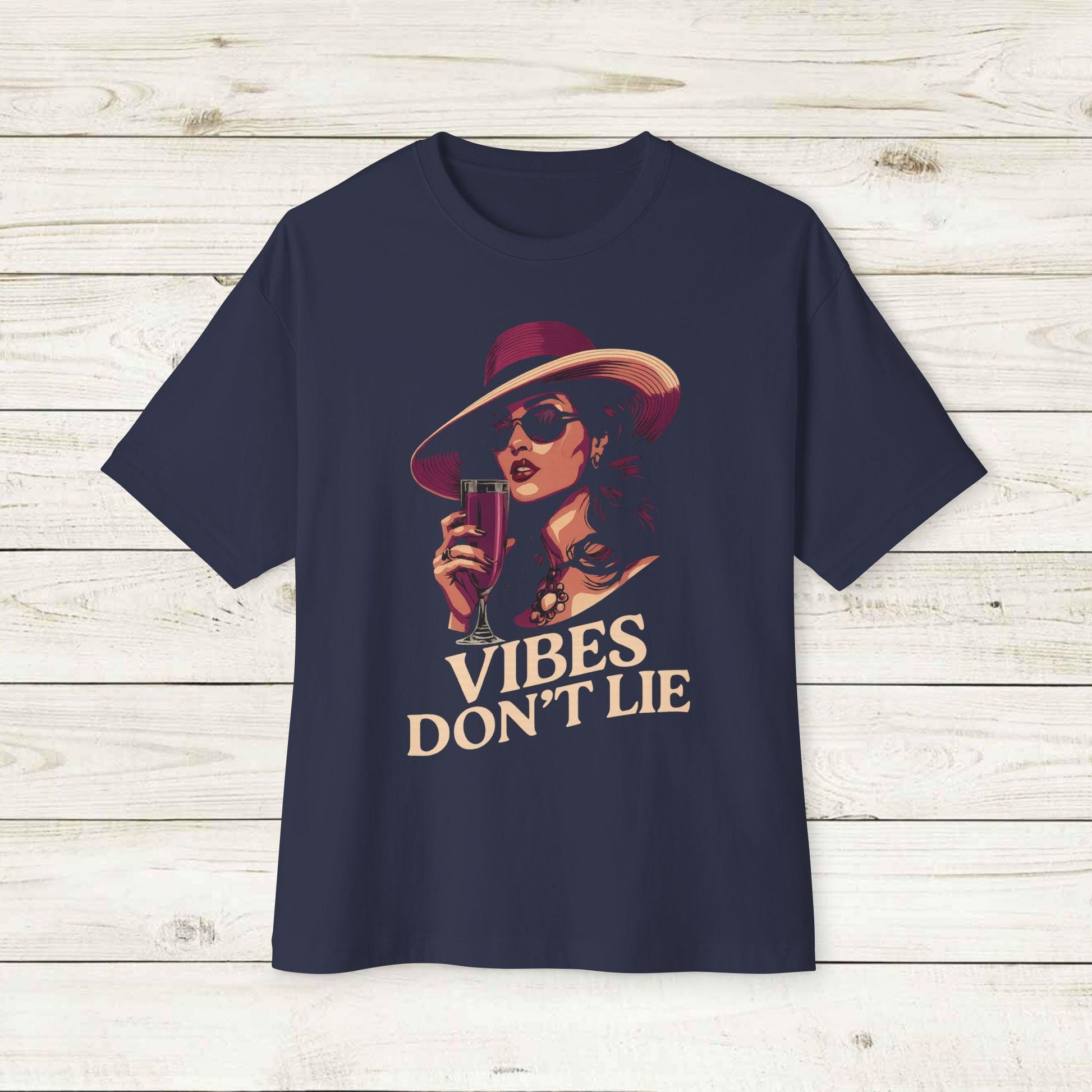 Trendy Graphic Tee, Vibes Don't Lie Shirt, Casual Unisex T-Shirt, Streetwear Style, Gift for Music Lovers