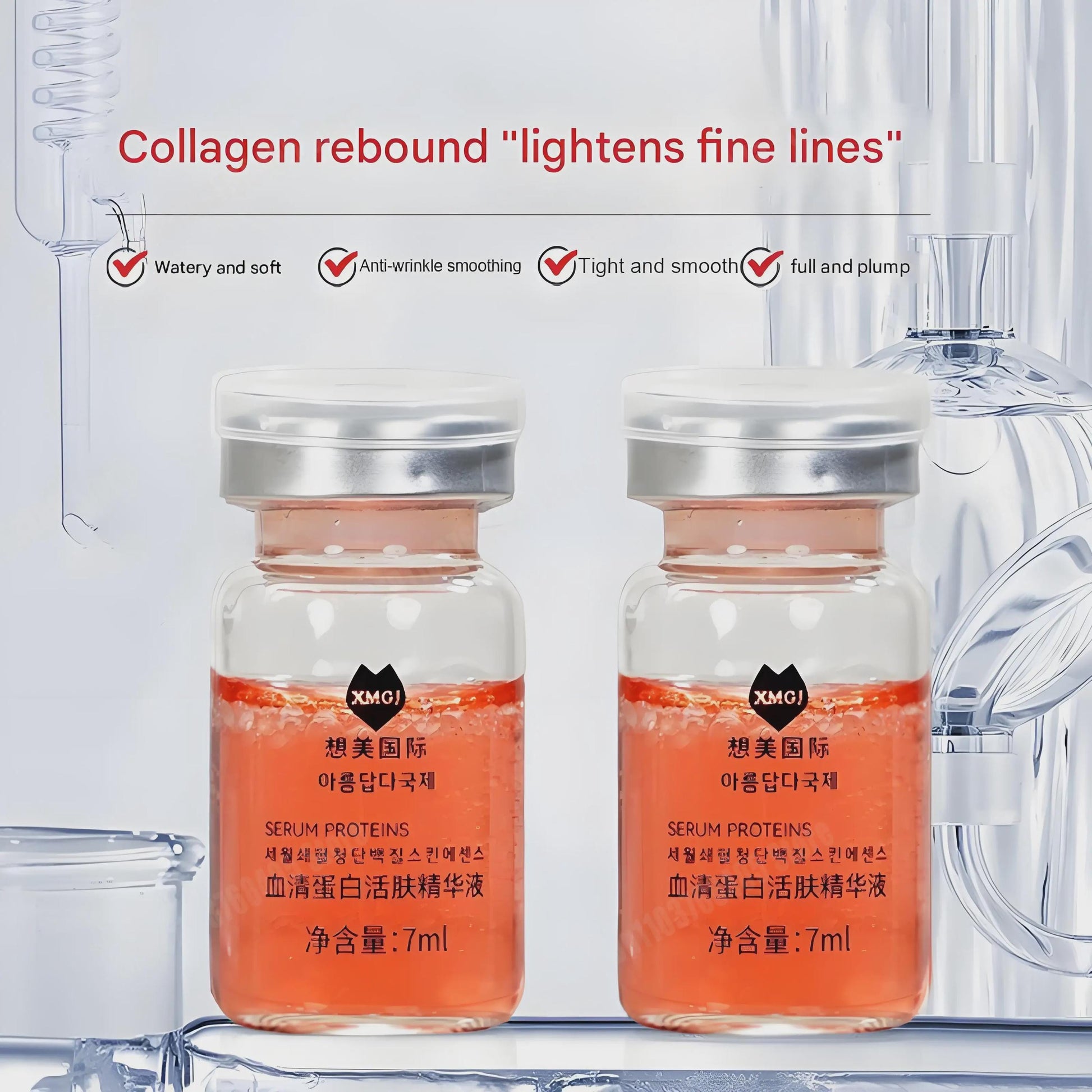 Orginal Serum Protein Facial Anti-Wrinkle Firming Moisturizing Skin anti Aging Fade Fine Lines Brighten Skin Face Essence Oil