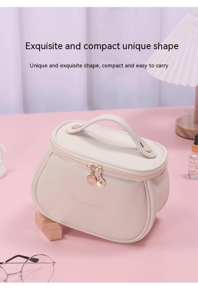 Makeup Bag Large Capacity | Portable Travel Cosmetic Toiletry Organizer | Women’s Storage Case