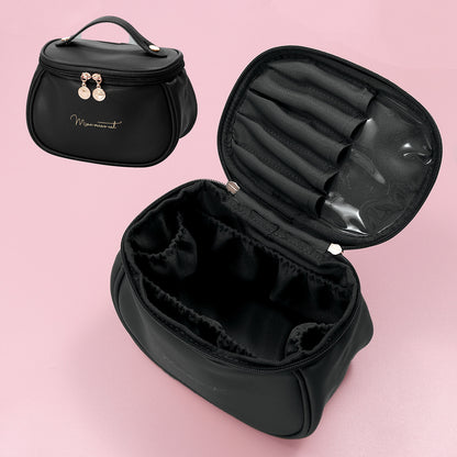 Makeup Bag Large Capacity | Portable Travel Cosmetic Toiletry Organizer | Women’s Storage Case
