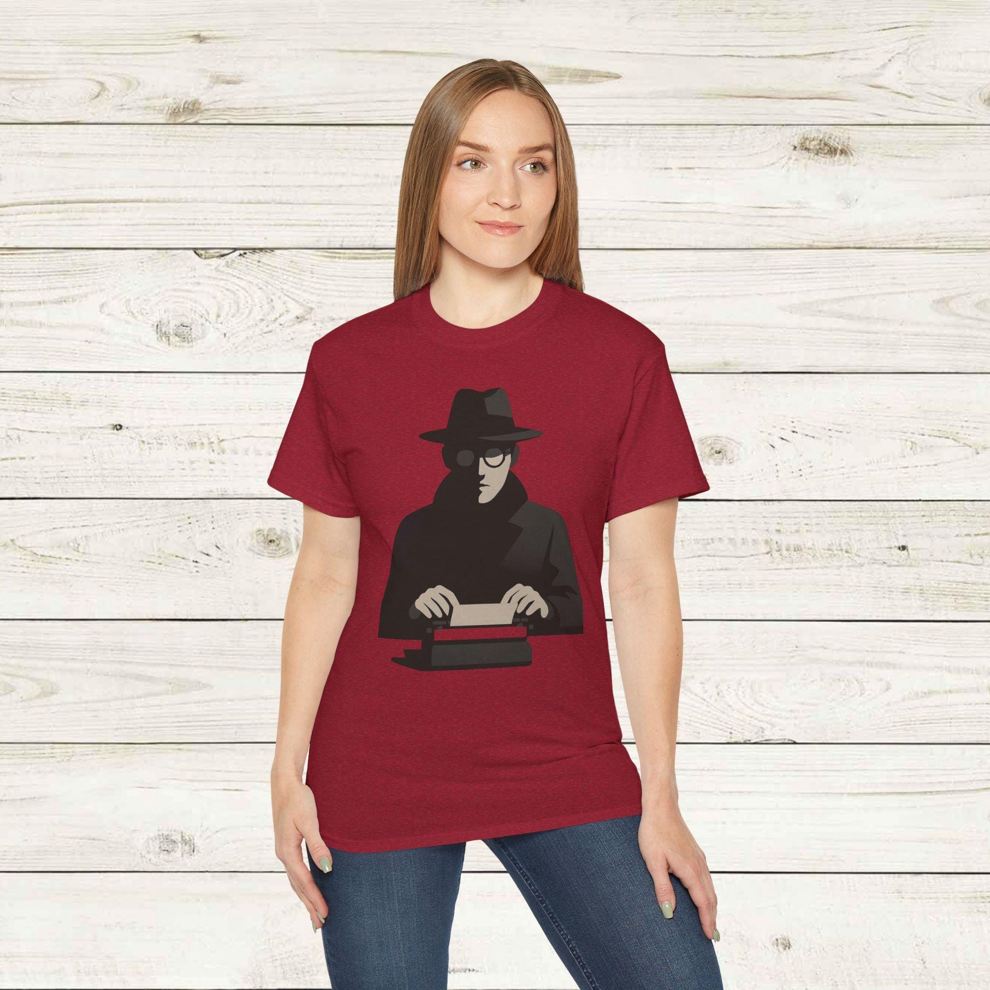 Mystery Writer Graphic Tee - Perfect for Book Lovers, Writers, Literary Gifts, Unisex Cotton Shirt, Creative Apparel