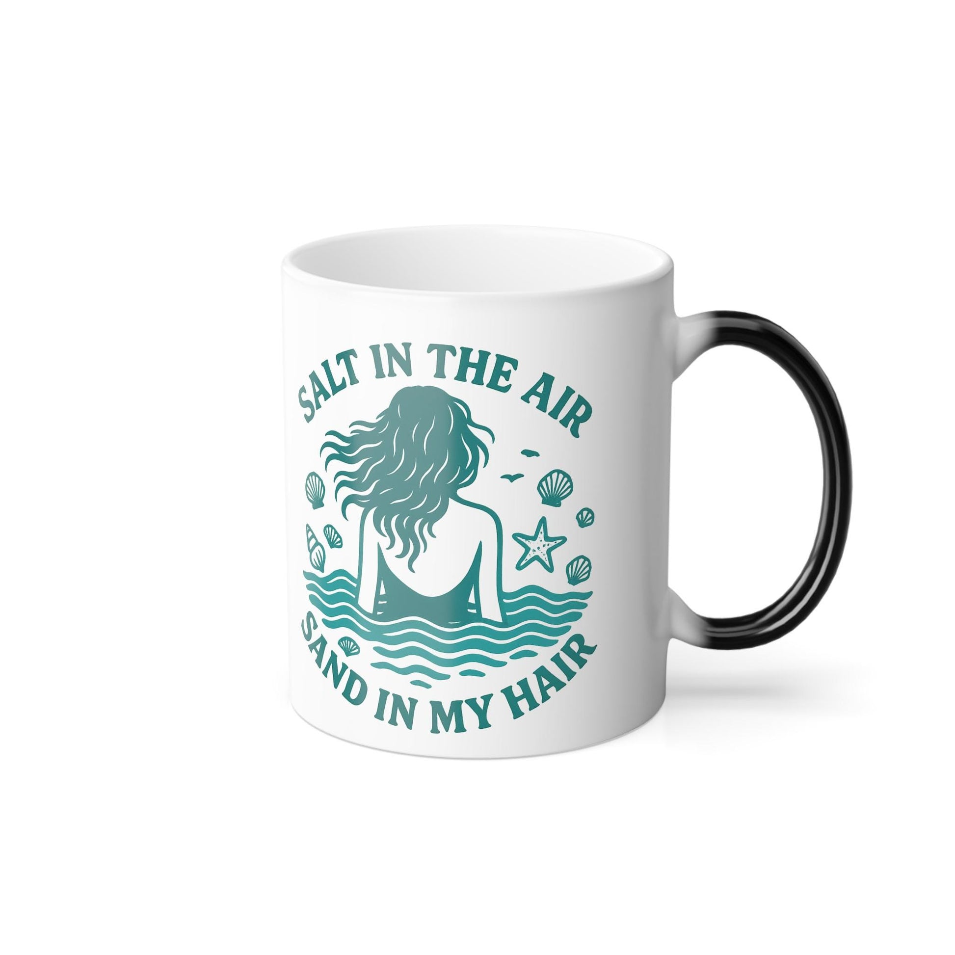 Salt in the Air Color Morphing Coffee Mug, 11oz - Perfect Gift for Beach Lovers, Summer Vibes, Coastal Living, Summer Holidays, Unique [...]